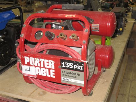 Porter Cable Cpf23400s 3 4 Gal 125 Psi Electric Air Compressor