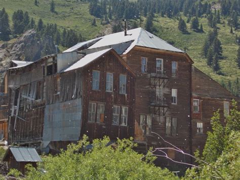 Back Side Of The Idaho Hotel Silver City Id Ghost Towns Of America