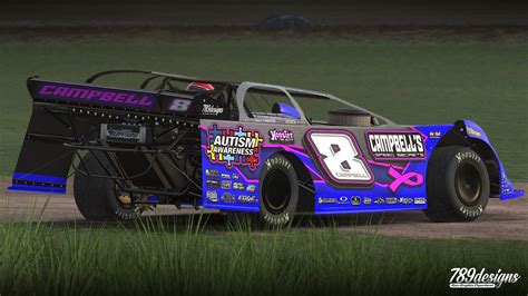 Cameron Campbell Dirt Late Model By Garrett Marshall Trading Paints