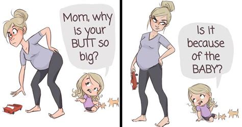 Mom Of Four Illustrates Her Everyday Motherhood Problems In 22 Honest