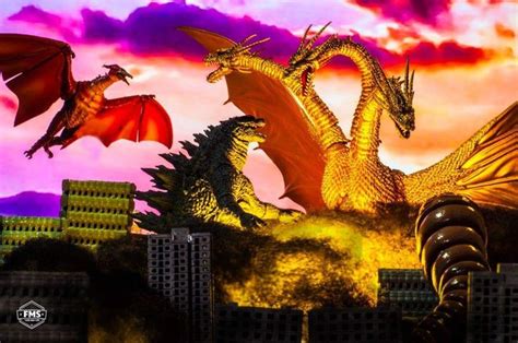 Godzilla King Of The Monsters Shmonsterarts Godzilla Fan Art Toy