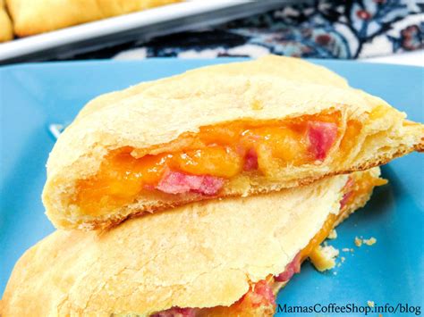 Easy Homemade Ham And Cheese Pockets Knock Off Recipe For Hot Pockets Mamas Coffee Shop