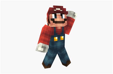 Mario Bros Skin Minecraft Hd Png Download Transparent Png Image