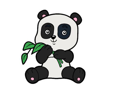 Dibujo De Oso Panda Pintado Por En El Día 29 07 17 A Las 06