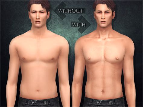 Remussirion S Male Skin Overlay The Sims Skin Sims Cc Skin
