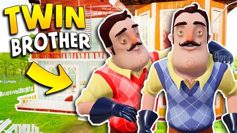 Giving The Neighbor A Twin Brother Hello Neighbor Gameplay Mods