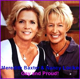 Somebody Needs To Say It Nancy Locke Photos Of Meredith Baxter S Gay