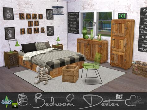 Bedroom Dexter By Buffsumm At Tsr Sims 4 Updates