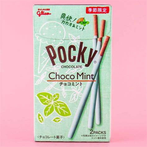 Pocky Biscuit Sticks Choco Mint Japan Candy Store