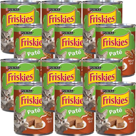 Sometimes good quality cat foods can be as expensive as putting wholesome meals on your own plate. Friskies Pate - Mixed Grill Canned Cat Food (12x13 oz ...