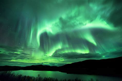 Aurora Borealis Northern Lights In Residence Photographer Never