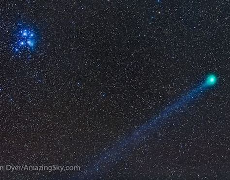 Comet Lovejoy And The Pleiades Ascension Now
