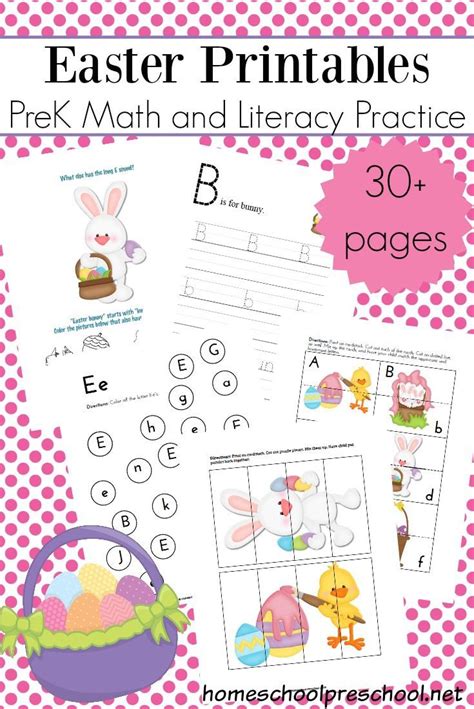 Free Easter Printable Learning Pack For Preschoolers Free Preschool