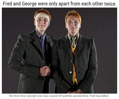 We did not find results for: Fred and George were only apart from each other twice ...