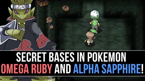Secret Bases In Pokémon Omega Ruby And Alpha Sapphire Youtube