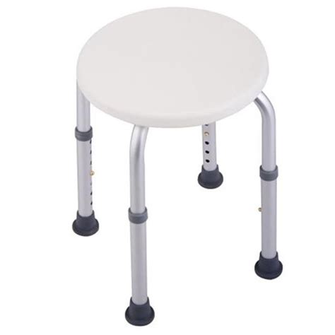 Coutexyi Bath Stool Adjustable Multipurpose Household Shower Chair