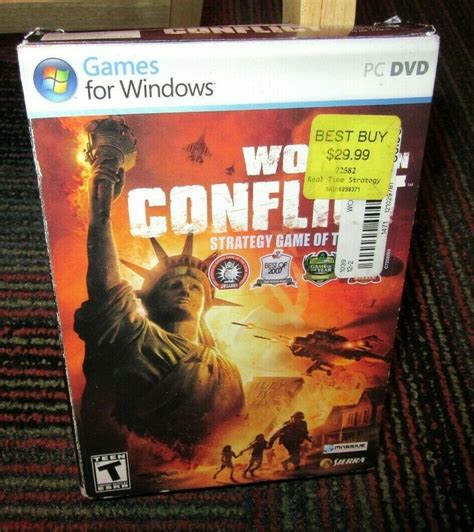 World In Conflict Pc Dvd Rom Game For Windows Complete With Unused