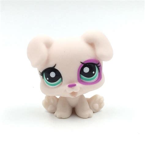 Littlest Pet Shop Toys Old Lps Dog 1534 White Puppy With