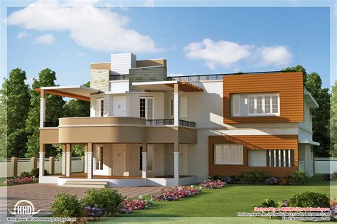 Floor Plan And Elevation Of Unique Trendy House Kerala Home Design