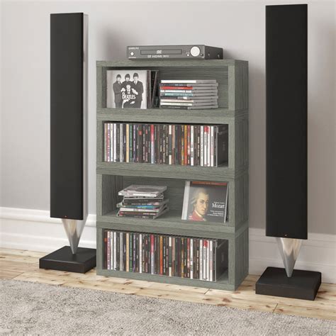 Stackable Cd Storage Rack Made Sustainably By Way Basics