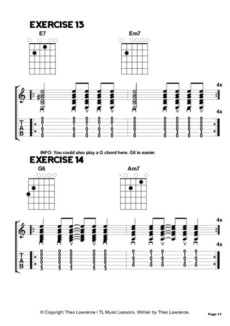 Learn Guitar For Free A Blog For Learning And Teaching Guitar And