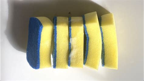 Asmr Bulk Kitchen Sponge Ripping 🧜‍♂️ Dry Wet Soapy Jelly Soapy Jelly Variety Youtube