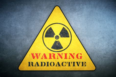 Nuclear North Korea Missile Triangular Radiation Warning Sign