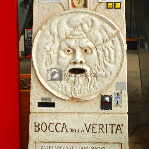 Bocca Della Verita Mouth Of Truth By Tony Urban Vectors Illustrations With Unlimited