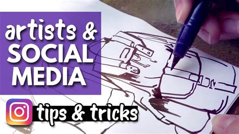 Tips For Artists On Social Media Editing And Posting Your Art Youtube