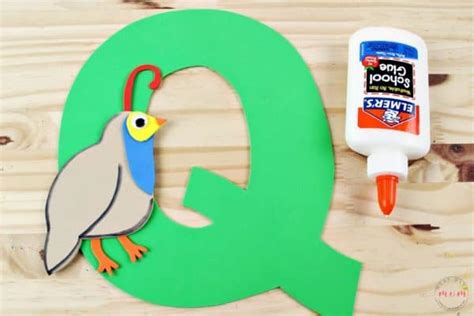 Q Is For Quail Letter Craft Free Printables Must Have Mom