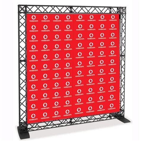 Logo Backdrop Step And Repeat Folding Gantry Discount Displays