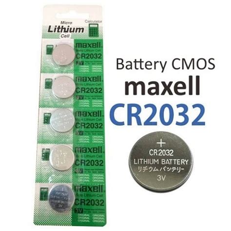Jual Baterai Battery Batere Kancing CR2032 Micro Lithium Cell 3V CMOS