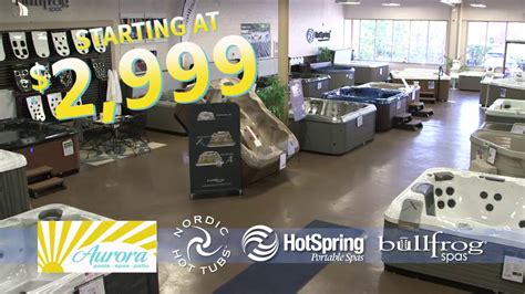 Aurora offers above ground and custom inground pools, spas and hot tubs, billiards and gameroom furniture, tanning beds, saunas, stoves and fireplaces and accessories to compliment all of these products. Aurora Pools And Spas - cloudshareinfo