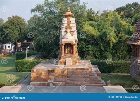 Lakshmi Temple Khajuraho Groupe De Monuments Madhya Pradesh Ina Photo