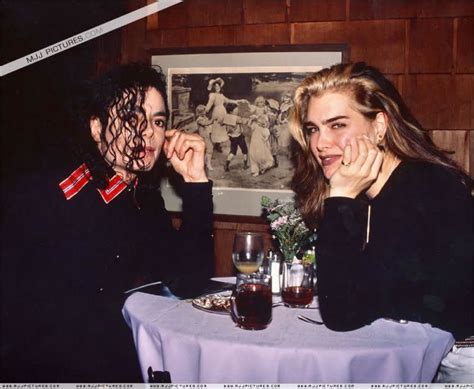 Michael Jackson Michael And Brooke Shields Dinner Brooke Shields The King Of Pop King Of