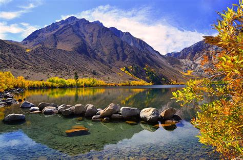 Fall Colors At Convict Lake Photograph By Lynn Bauer Fine Art America
