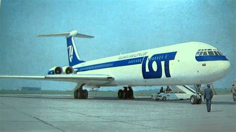 Lot Polish Airlines Ilyushin Il 62 Youtube