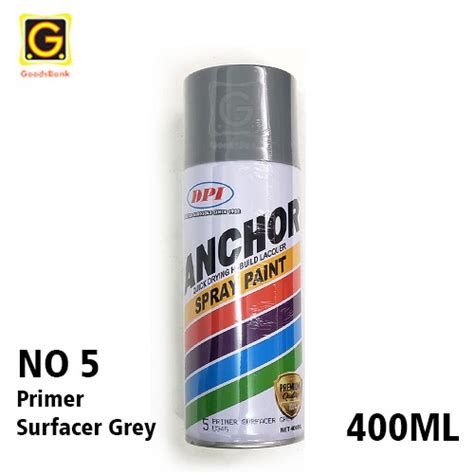 Spray paint by anchor brand. GBO UNDERCOAT - 400ml Anchor Spray Paint No.5 PRIMER ...