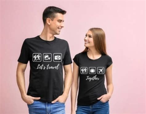 camisetas para pareja personalización y estilo en tus prendas
