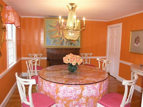 Catchy Orange Dining Room Designs With Awesome Inspiration Home987