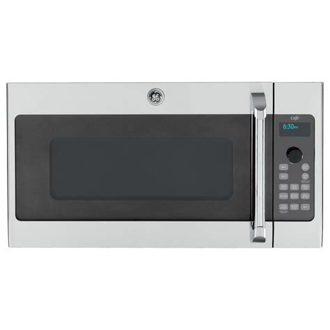 Ge Cafe Advantium 120 17 Cu Ft Over The Range Microwave In Stainless