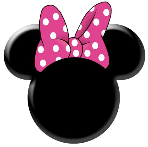 Minnie Mouse Ears Template Clipart Best