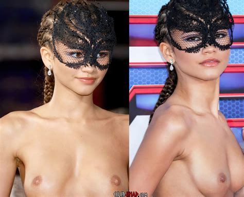 Zendaya And Nude Streaker On The Spider Man Red Carpet Sex Scandal My