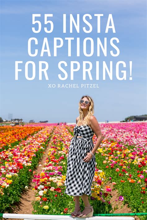 55 Instagram Caption Ideas For Spring