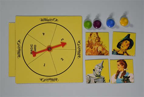 Wizard Of Oz Board Game Vintage 1974 Edition Complete And Very Good Etsy