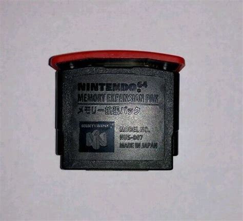 Nintendo 64 Expansion Pak Pack Official N64 Memory Pack OEM Original