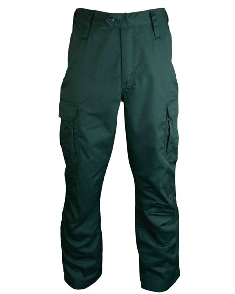Green Ambulance Trousers Mens Sugdens Corporate Clothing