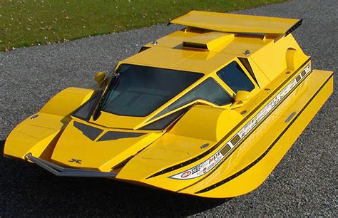 To stay on plane this amazing amphibious vehicle pushes around 3500 rpm as opposed to the stock watercar that pushes around 5000 rpm. HydroCar goes on sale on eBay | Stuff.co.nz