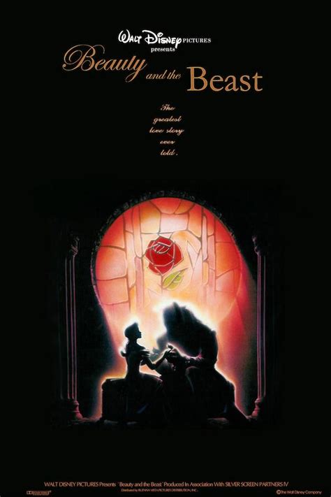 Beauty And The Beast 1991 Movie Posters