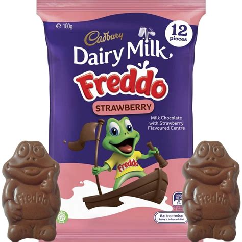 Cadbury Dairy Milk Freddo Strawberry 12 Pack Australian Chocolate